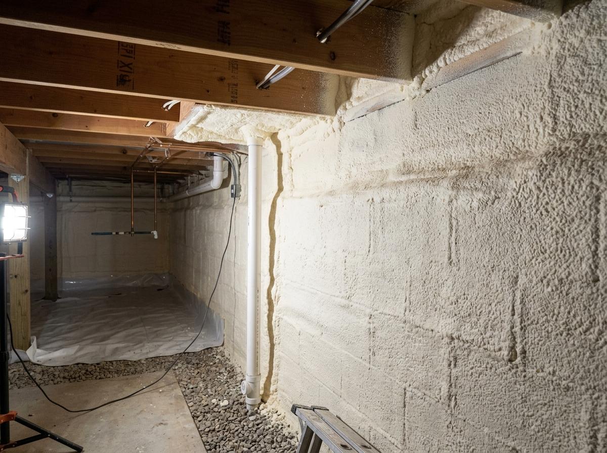 Professional spray foam installation in Fort McMurray